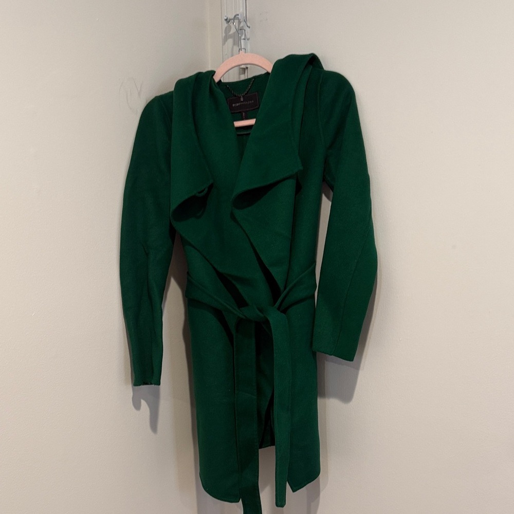 BCBGMaxAzria Emerald Green Outerwear